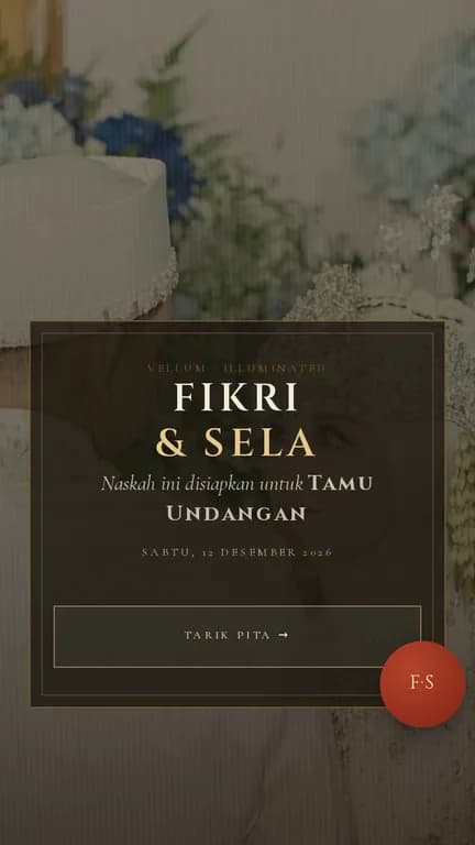 Pratinjau undangan Vellum — An Old Manuscript